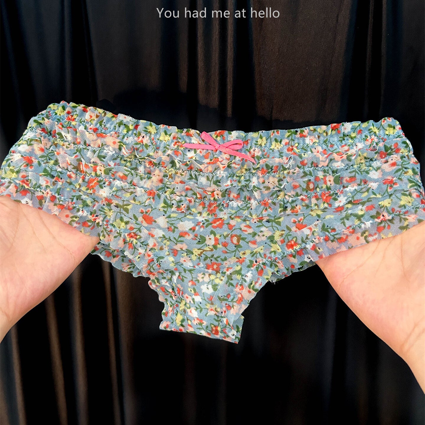 Sweet & Sexy Low-Rise Panties with Breathable Cotton Gusset - 7-Pack