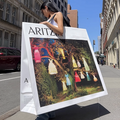 Custom Printed Oversized Paper Bags, Large Gift Shopping Totes with Handles, Wholesale Advertising Promotional Bags, Minimum Order 1 Piece.