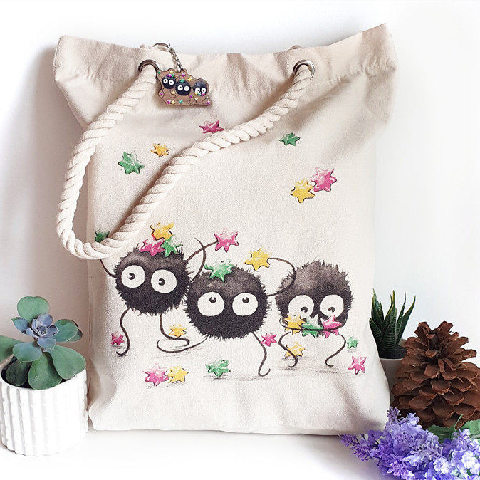 Customized canvas bags eco-friendly hand-held shopping bags gift customization