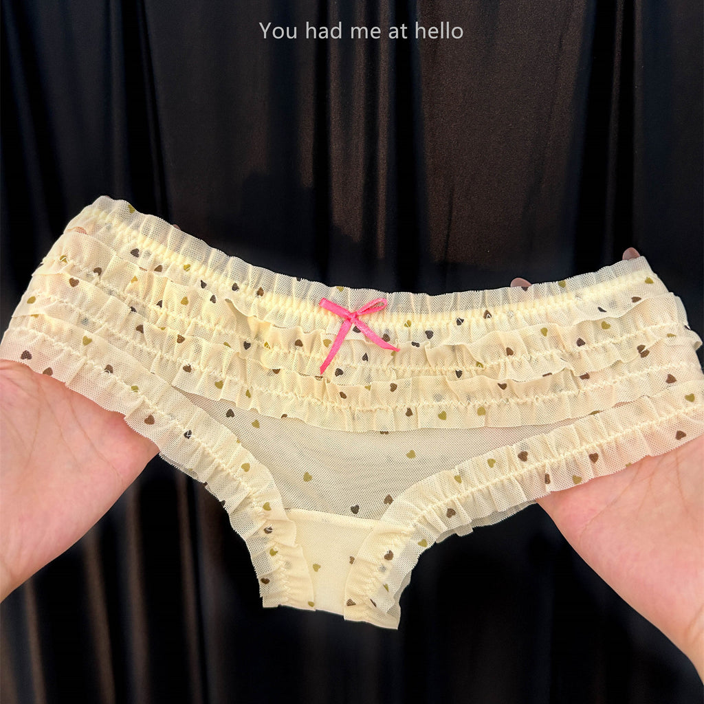 Sweet & Sexy Low-Rise Panties with Breathable Cotton Gusset - 7-Pack