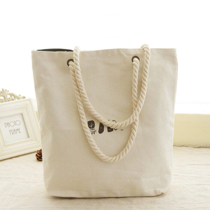 Customized canvas bags eco-friendly hand-held shopping bags gift customization