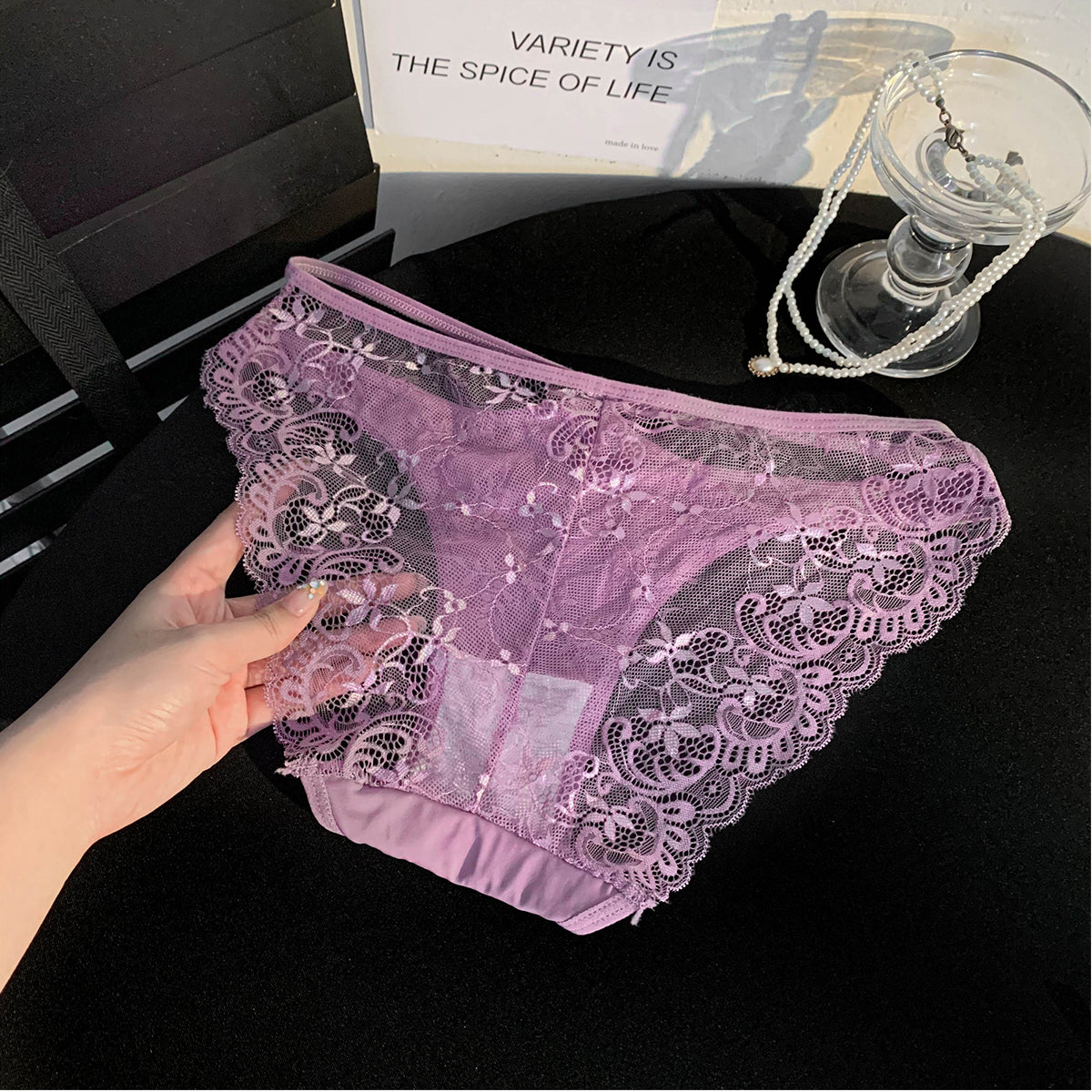 Lace Sexy Women's Underwear - Pack of 3