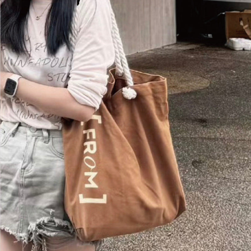 Customized canvas bags eco-friendly hand-held shopping bags gift customization