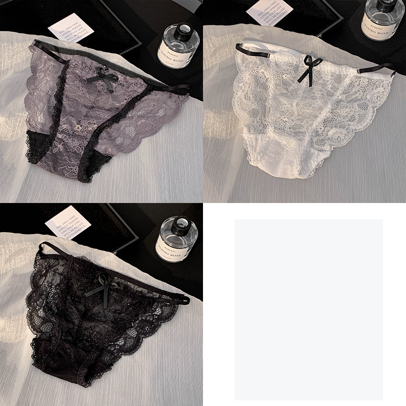 Lace Sexy Women's Underwear - Pack of 3