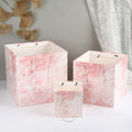 10pcs-Square Gift Bags, Birthday Party Favor Bags, Paper Tote Bags with Handle, High-end Gift Bags