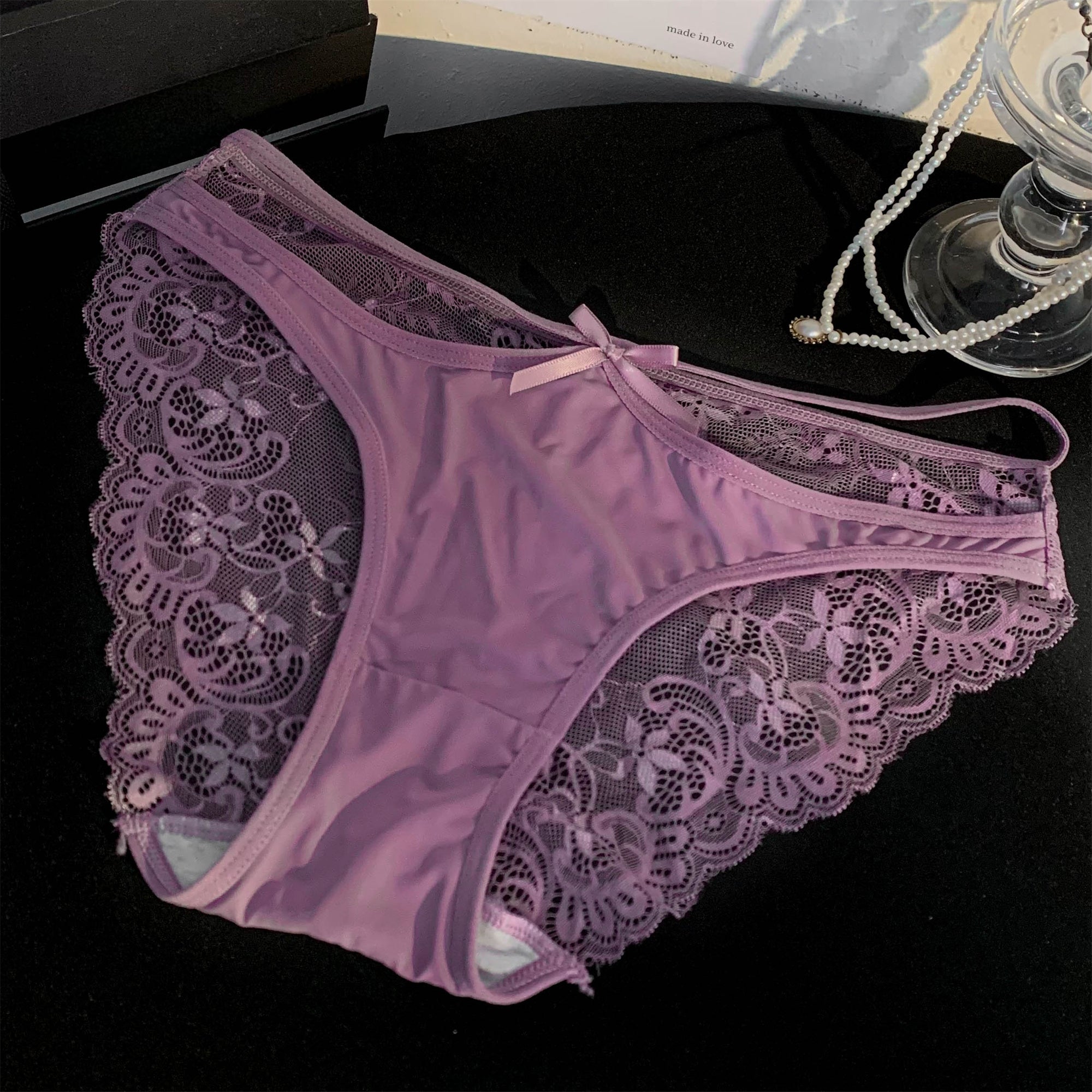 Lace Sexy Women's Underwear - Pack of 3