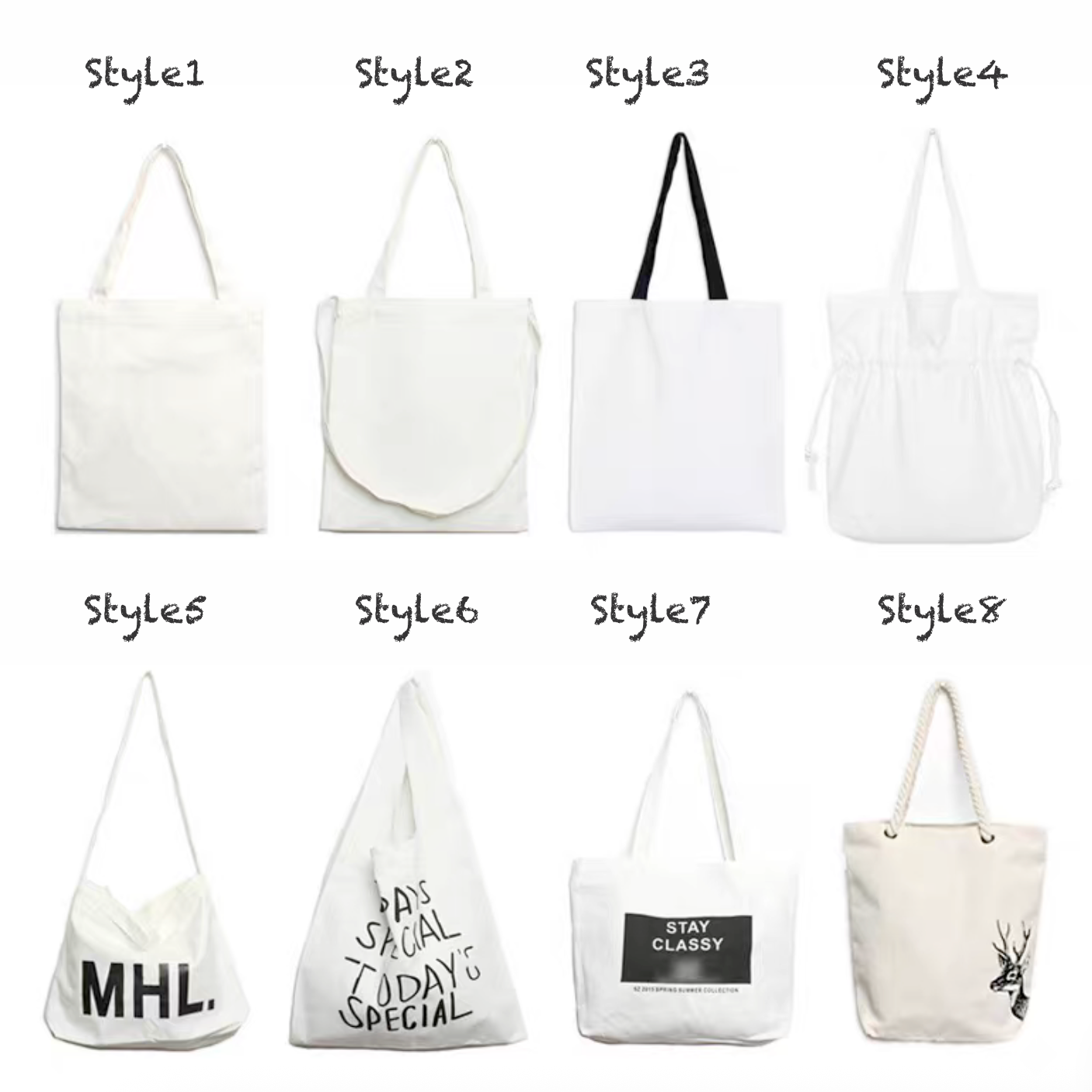 Customized canvas bags  shopping bags gift customization
