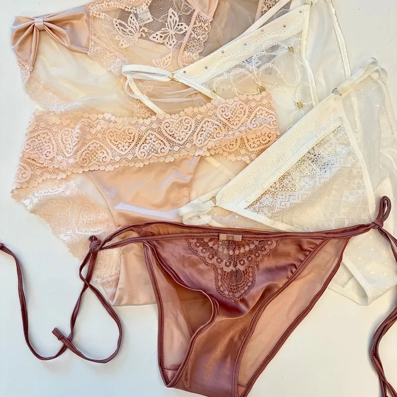 French Lace Seamless & Silky Smooth Women's Panties - 5-Pack